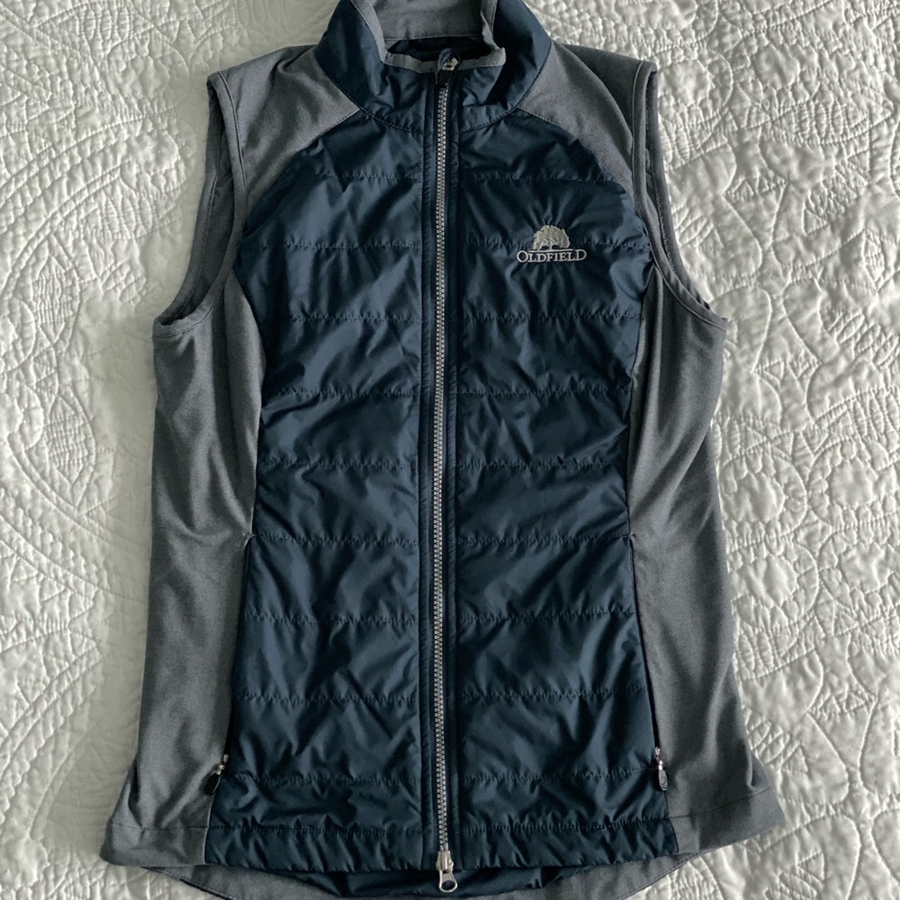 Zero Restriction Navy Tess Vest